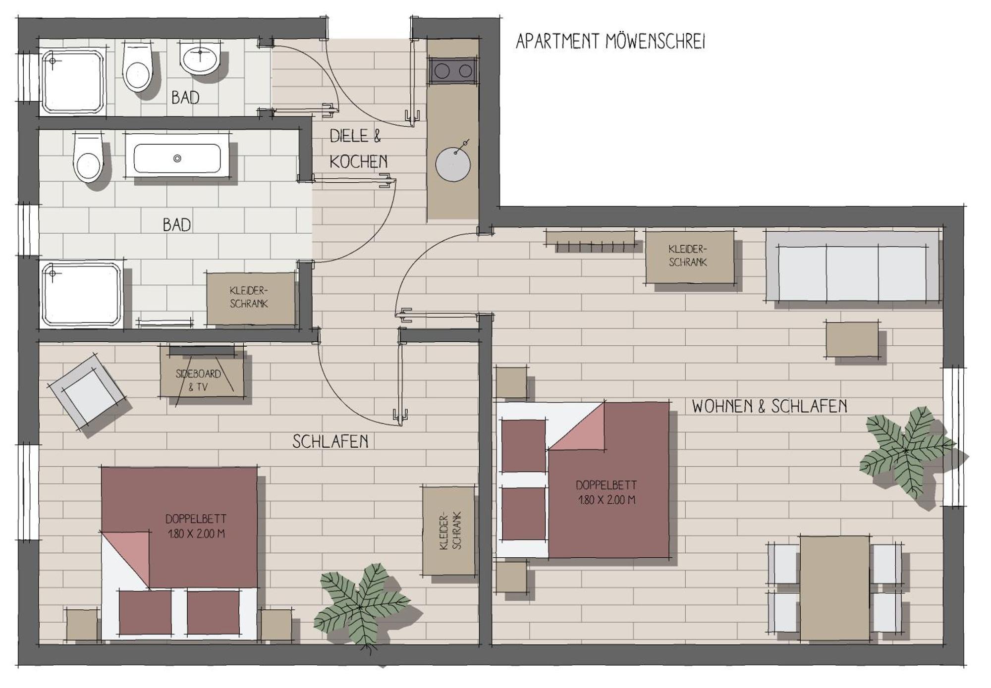 Apartmenthaus Moewenschrei Insel Poel Exteriér fotografie