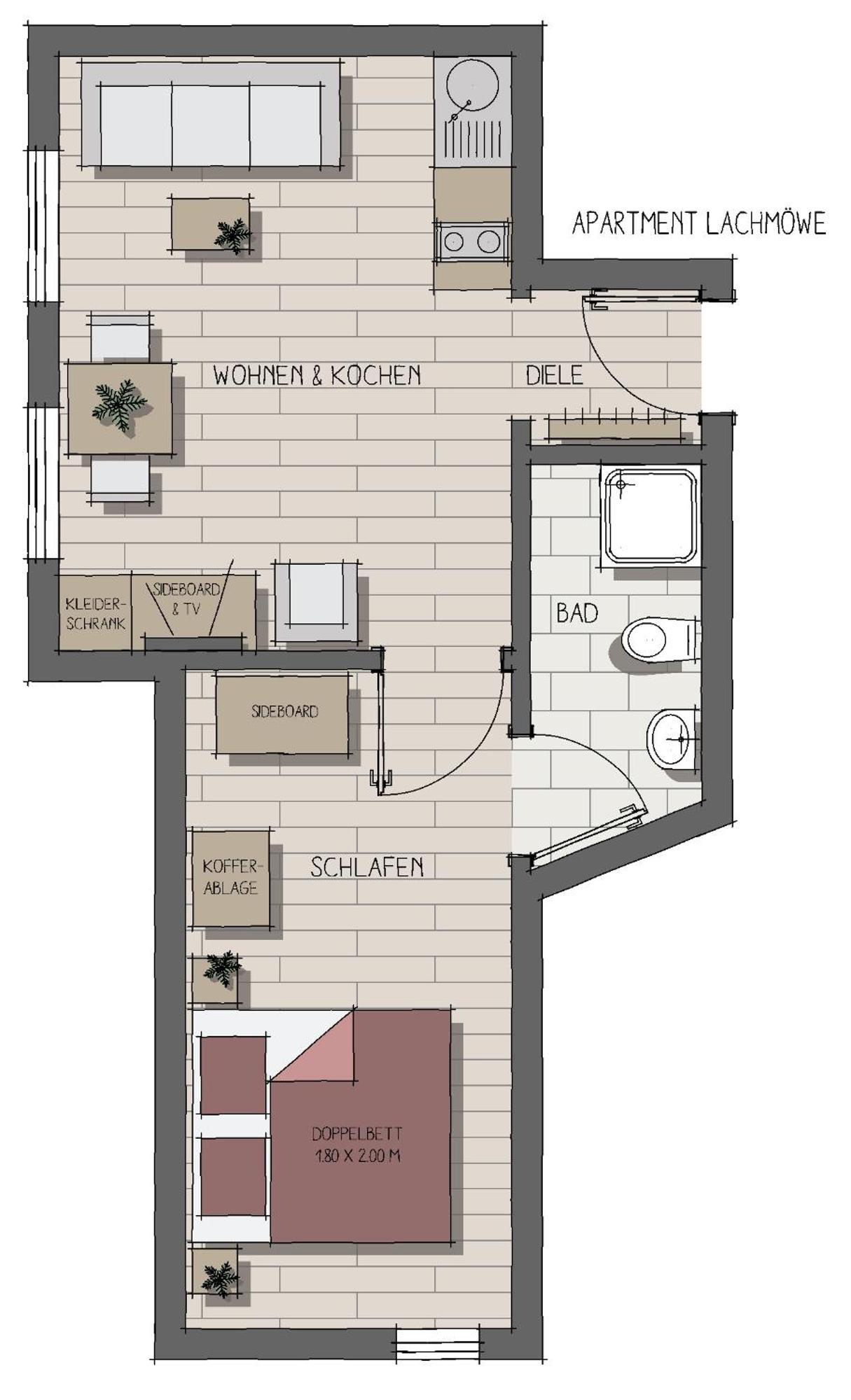 Apartmenthaus Moewenschrei Insel Poel Exteriér fotografie